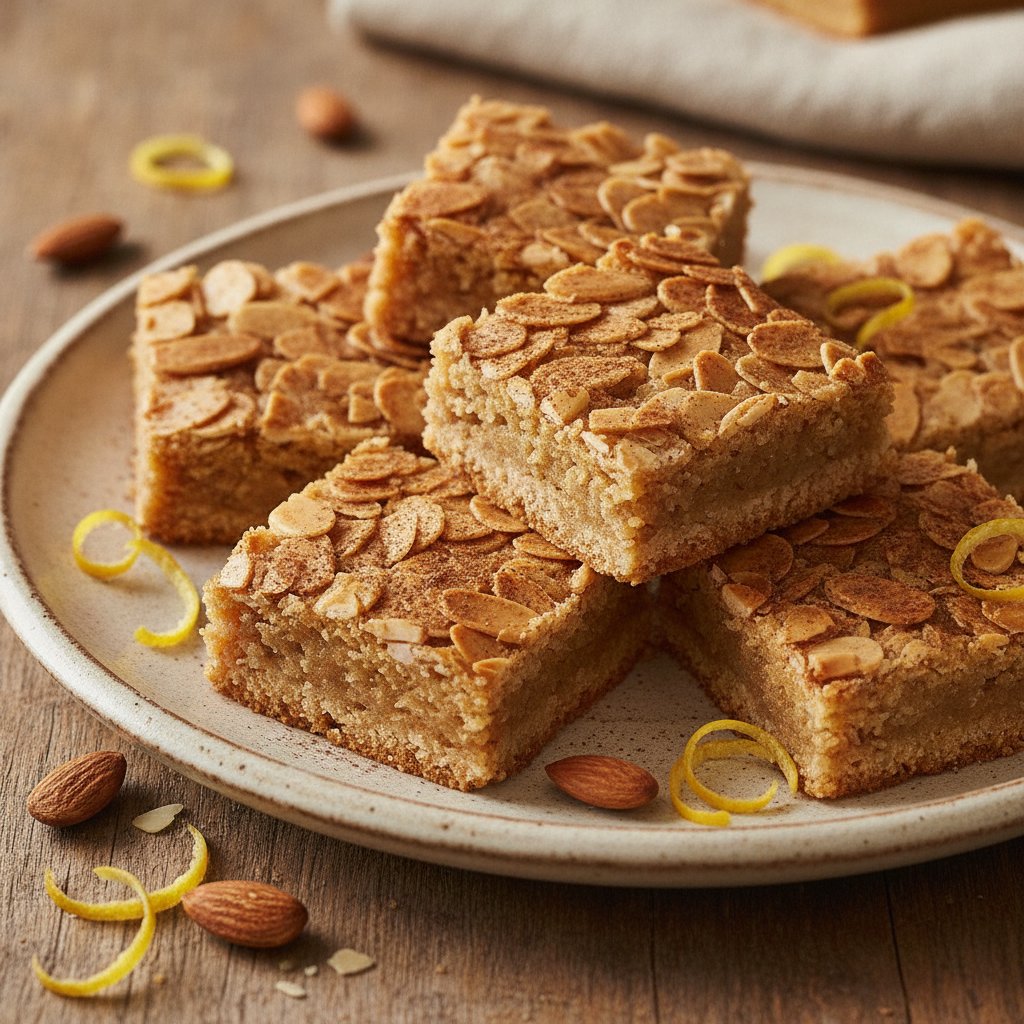 Spanish Almond Bars