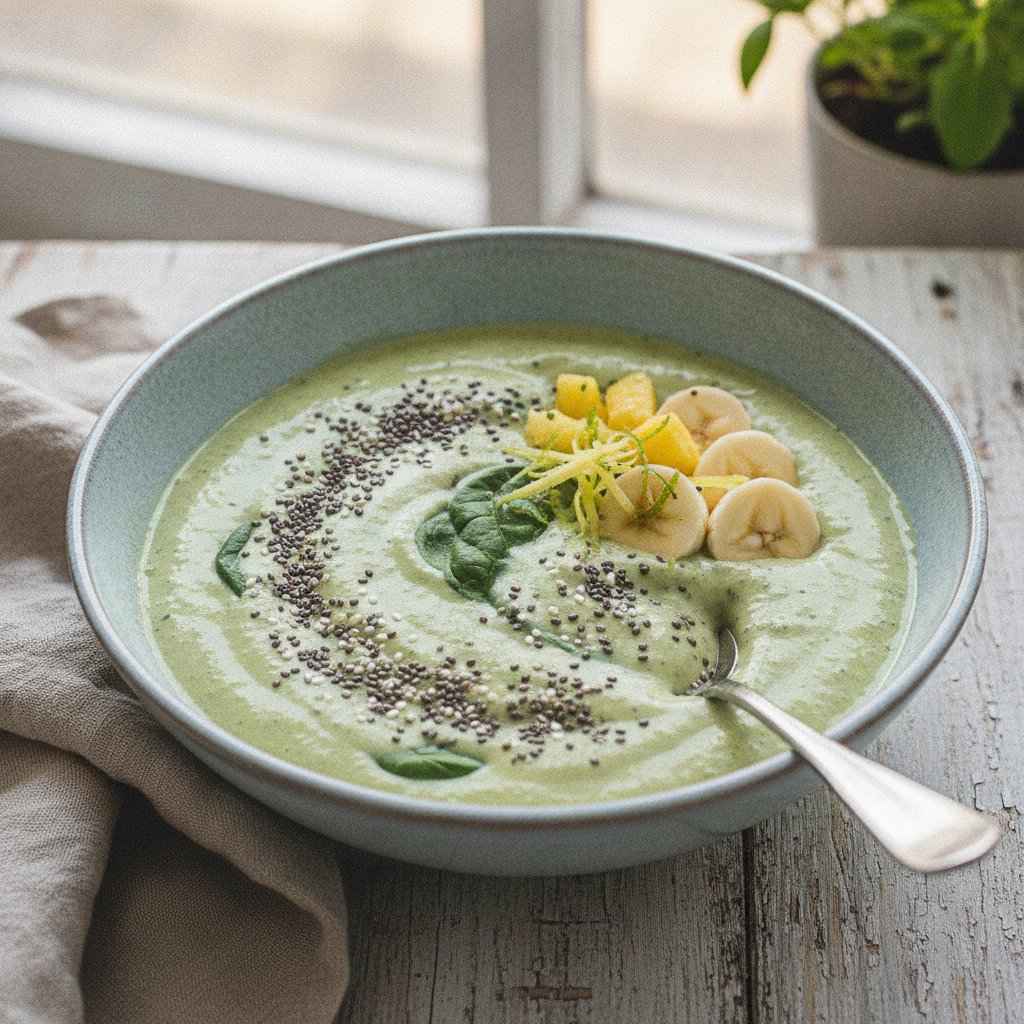 Green Spinach Smoothie (Gluten-Free)