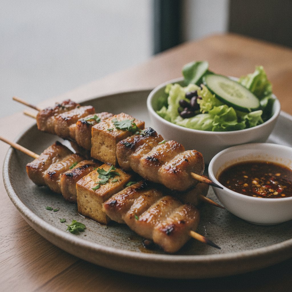 Grilled Marinated Pork Skewers (High-Protein)
