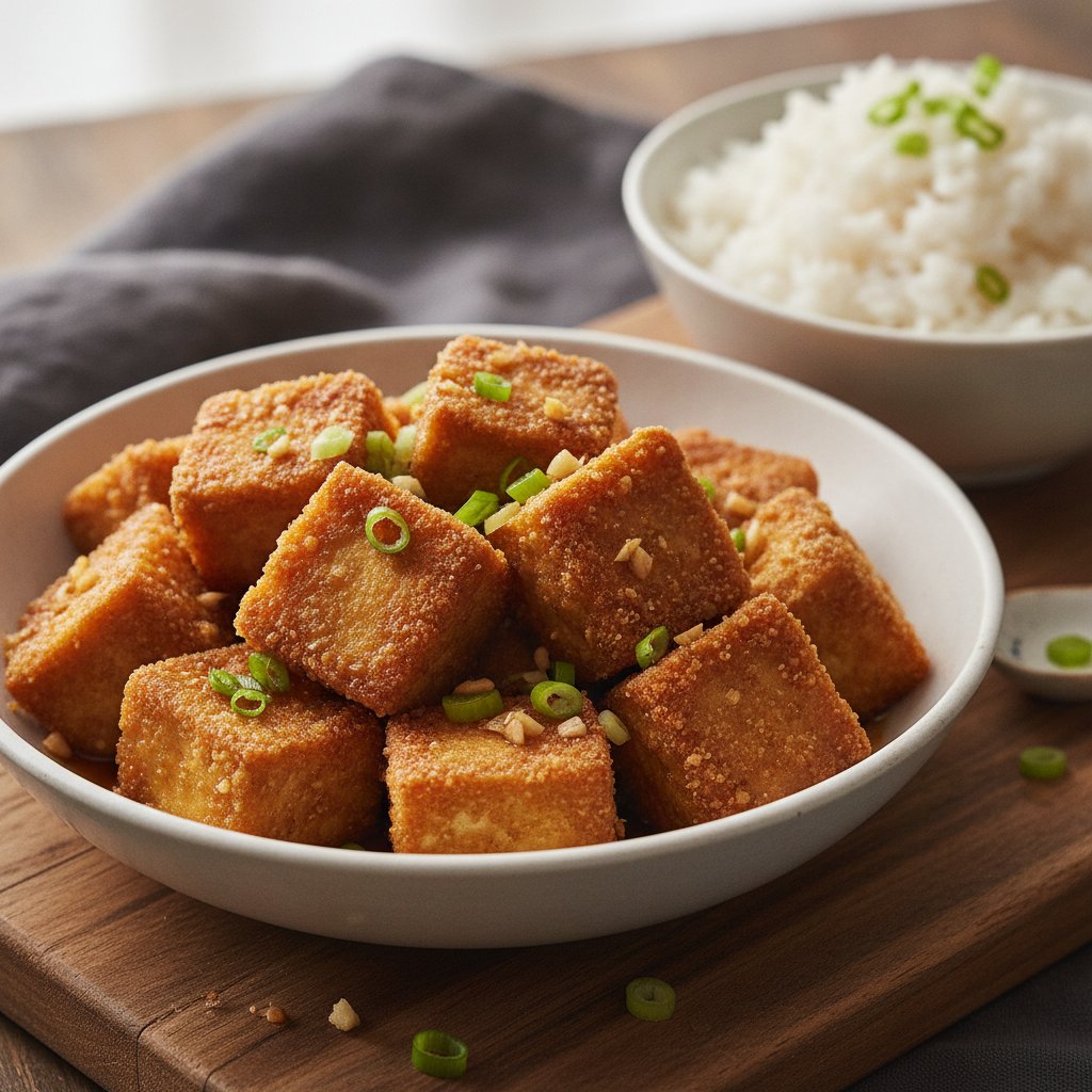 Crispy Fried Tofu (Dairy-Free)