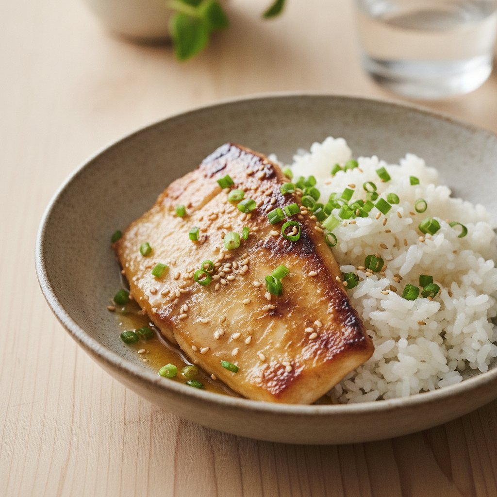 Grilled Miso Marinated Fish (Low-Chol)