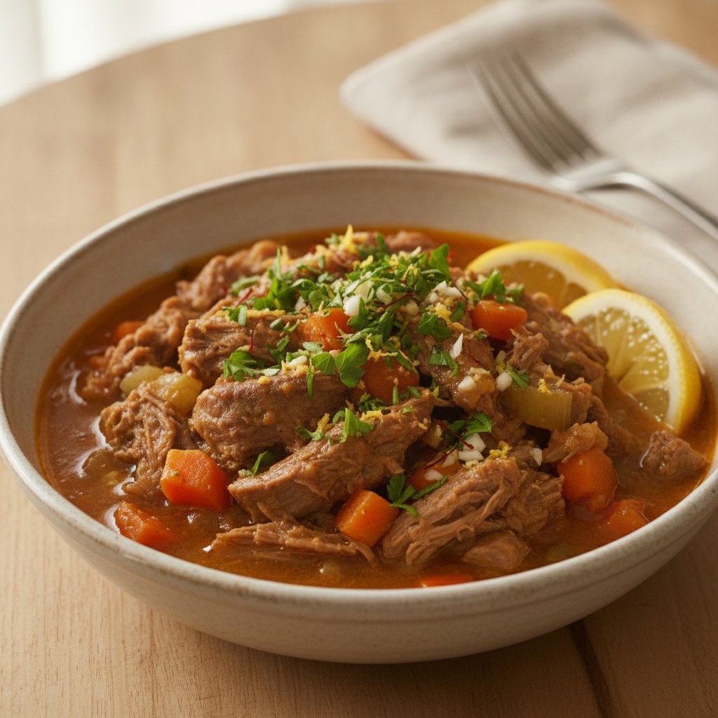Milanese Veal Shank Stew (Low-Calorie)