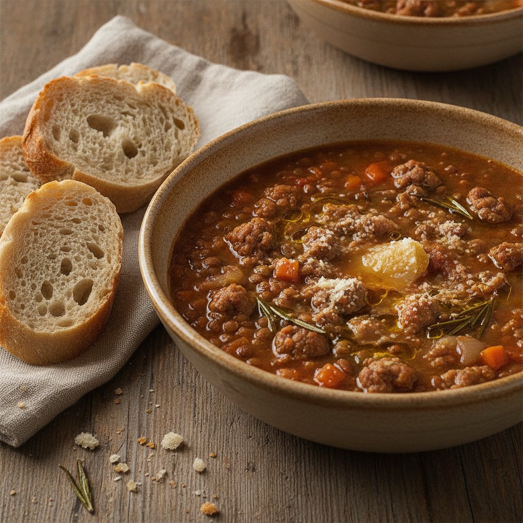 Lentil and Sausage Soup