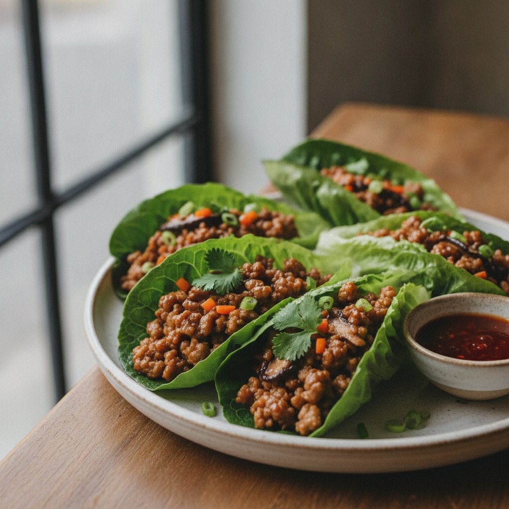 Egg Roll Lettuce Wraps