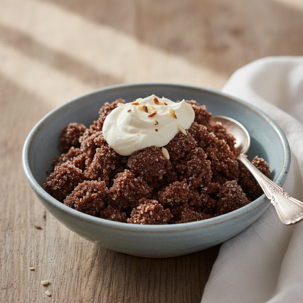 Sicilian Chocolate Granita