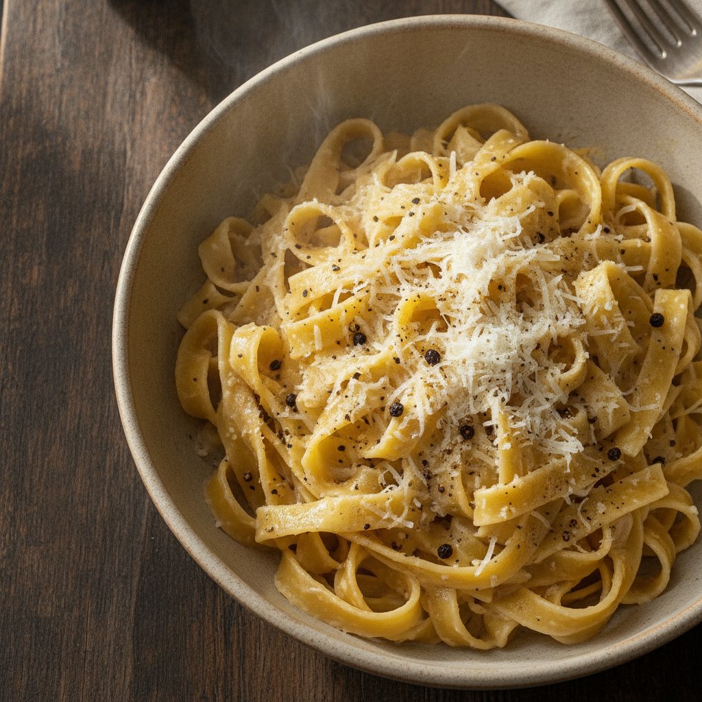 Pepper and Cheese Noodles