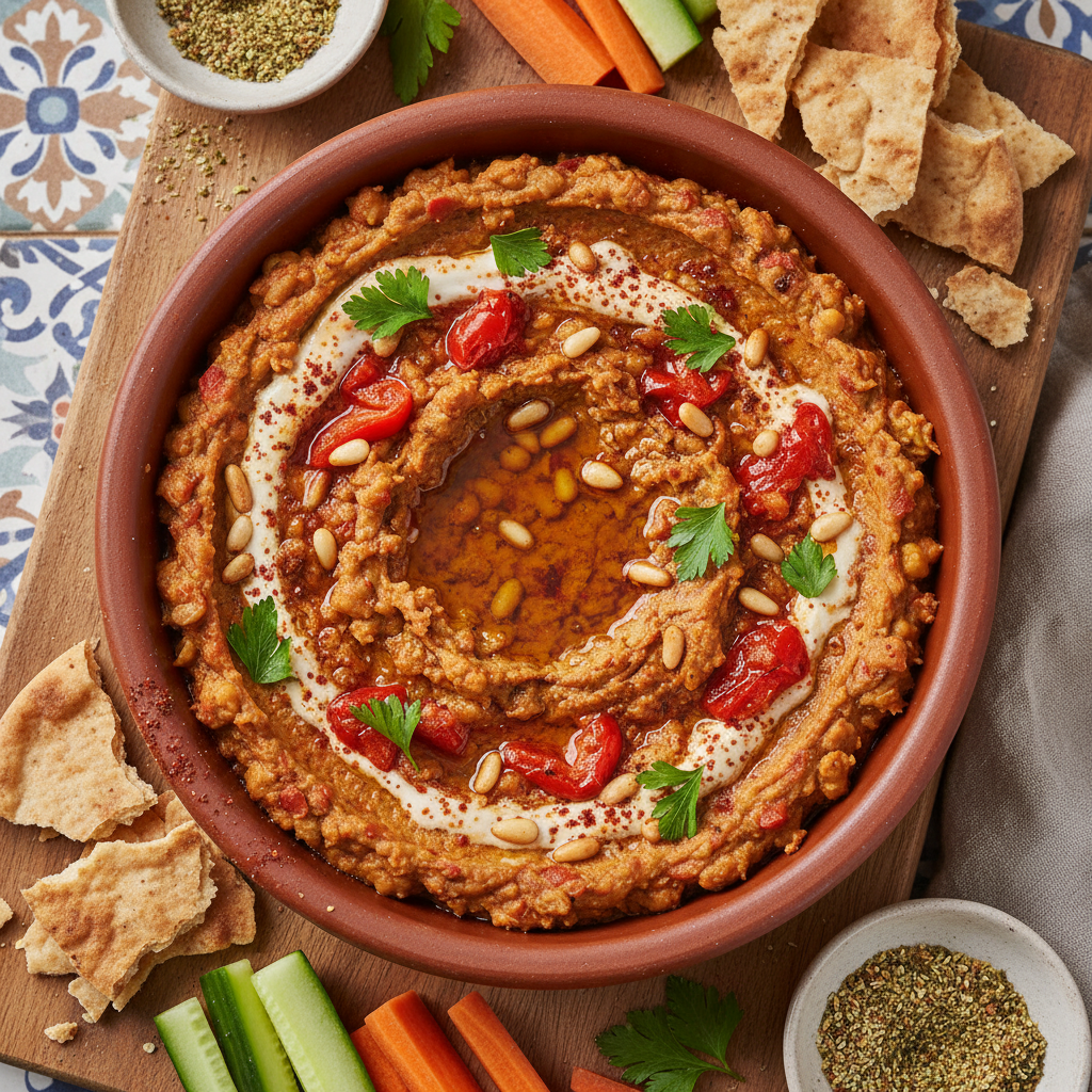 Smoky Chickpea Tahini Smash Tub