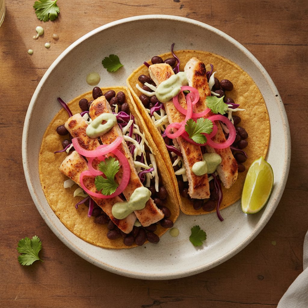 Griddled Chicken Tacos (GLP-1)