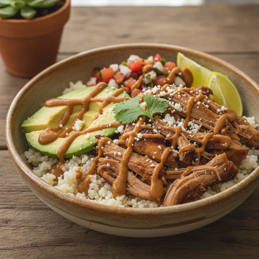 Slow Roasted Pork Bowl (Keto)