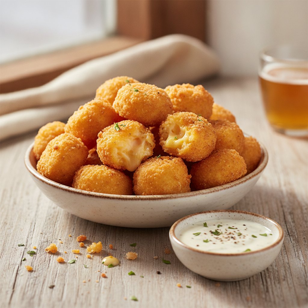 Wisconsin fried cheese curds