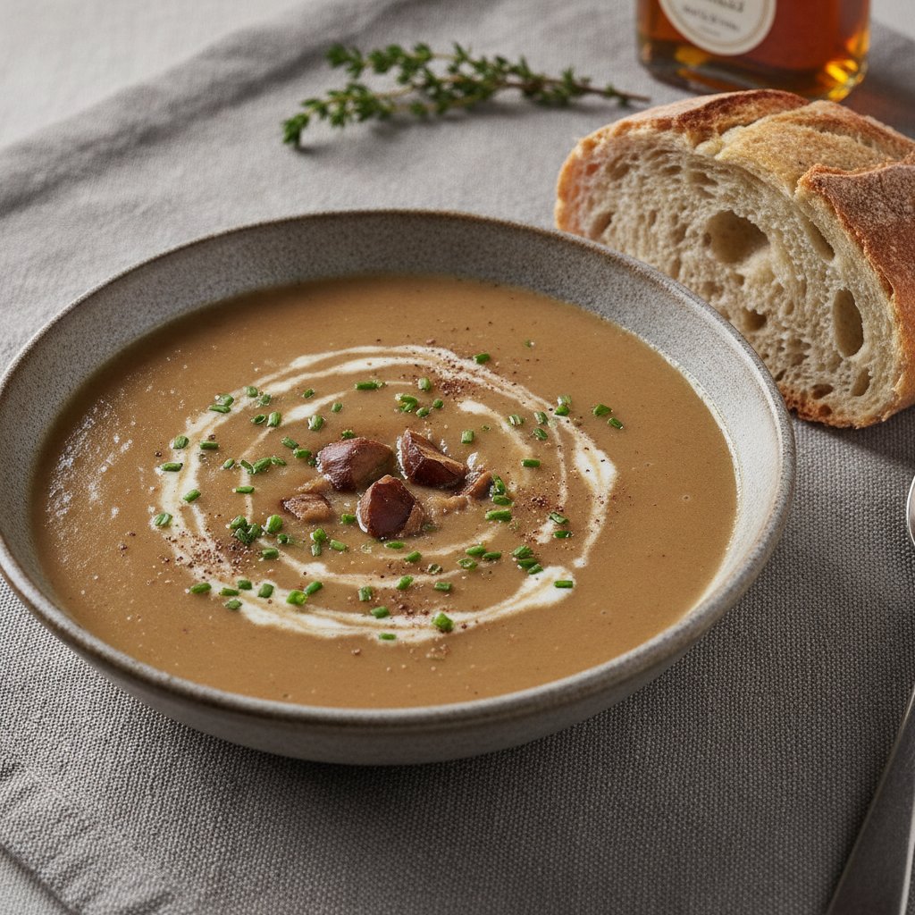 Chestnut and Cream Soup