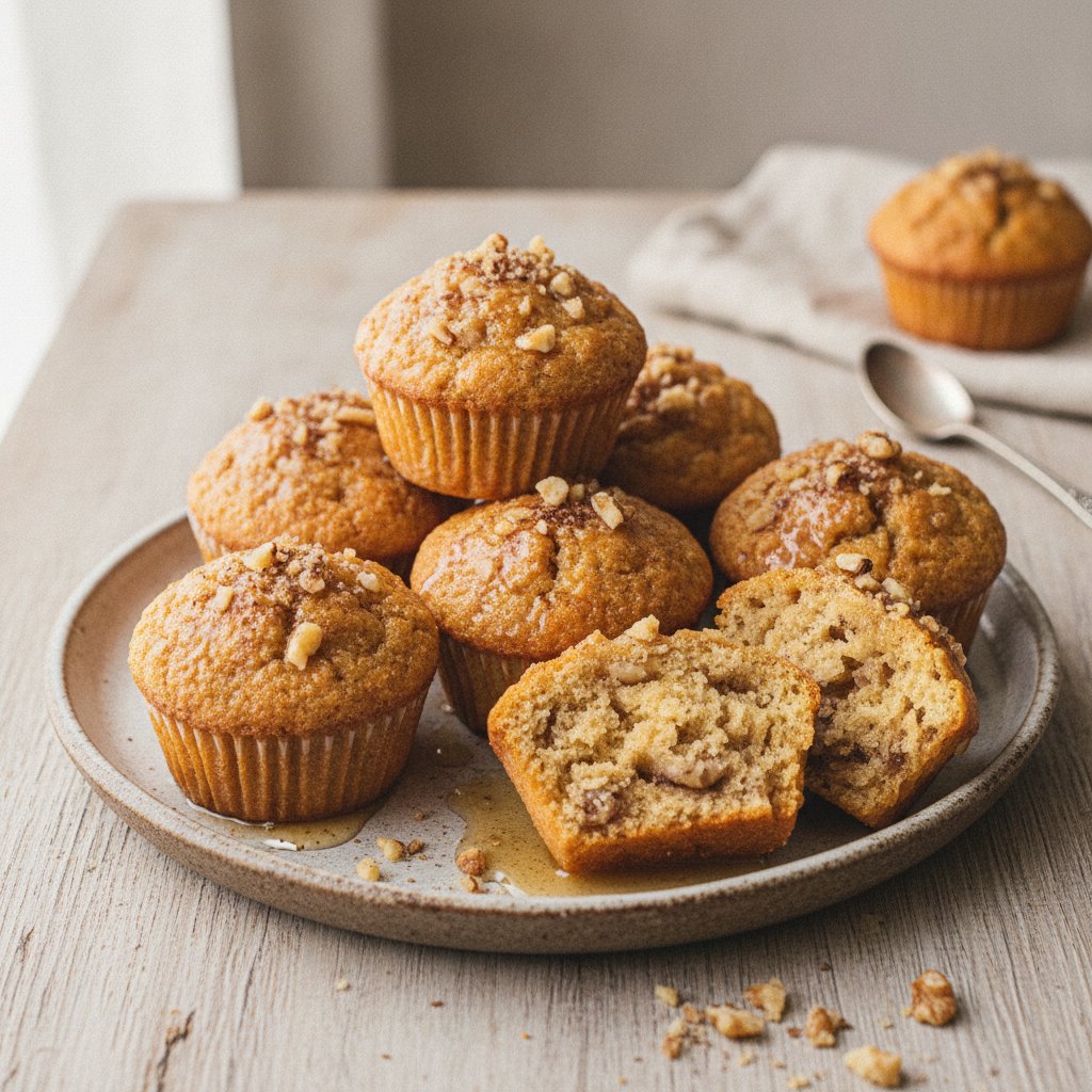 Kataifi Walnut Muffins