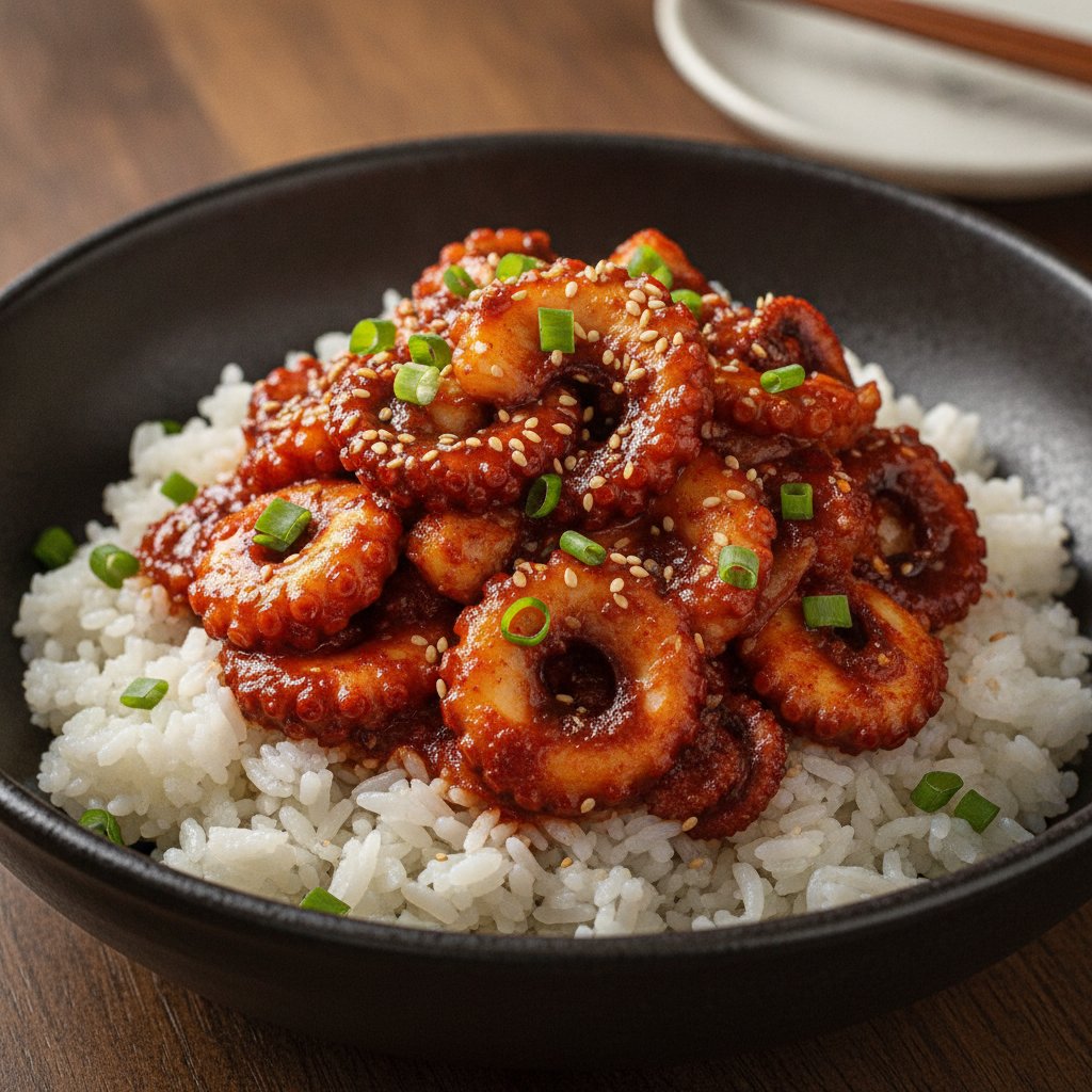 Stir-Fried Octopus