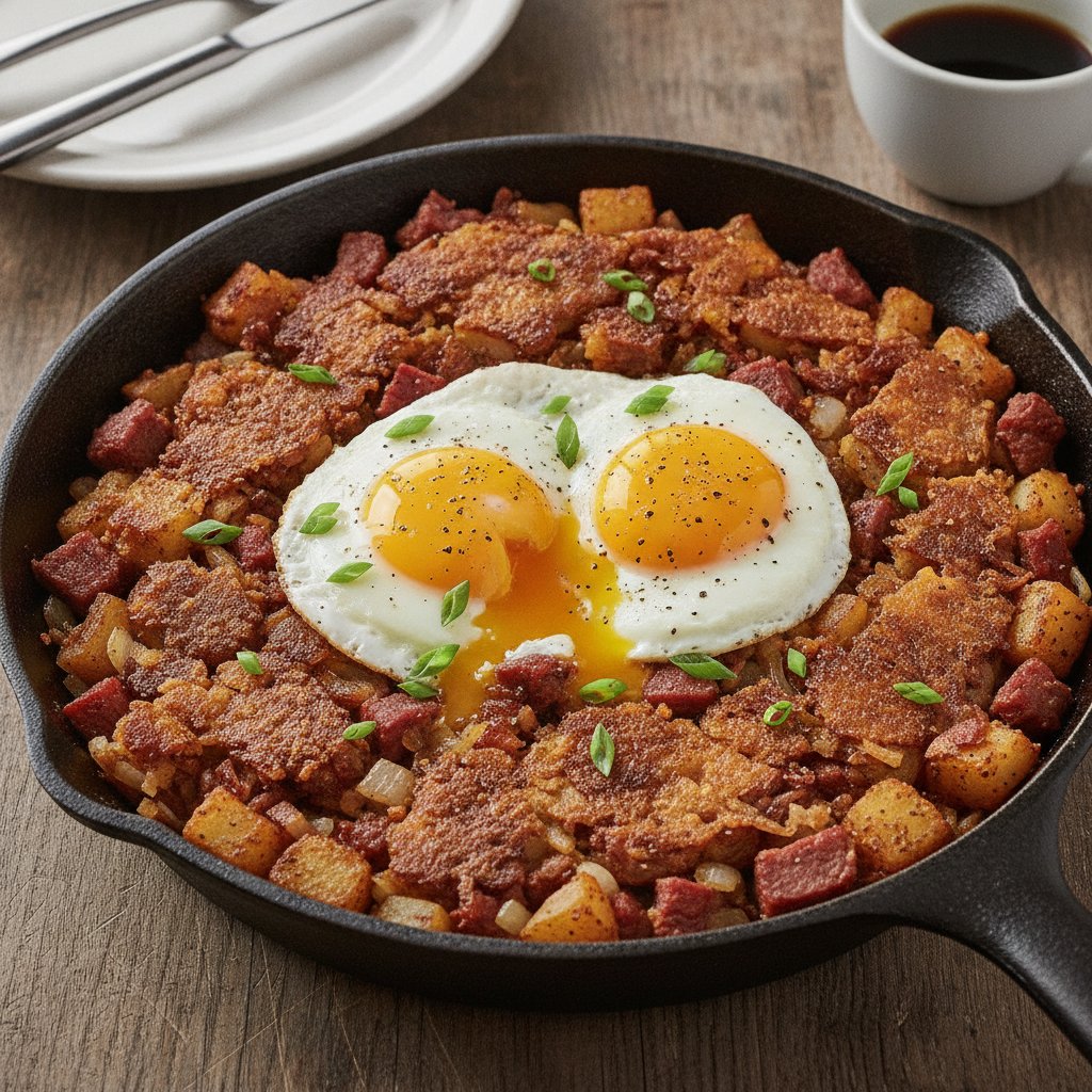 Corned Beef Hash Skillet