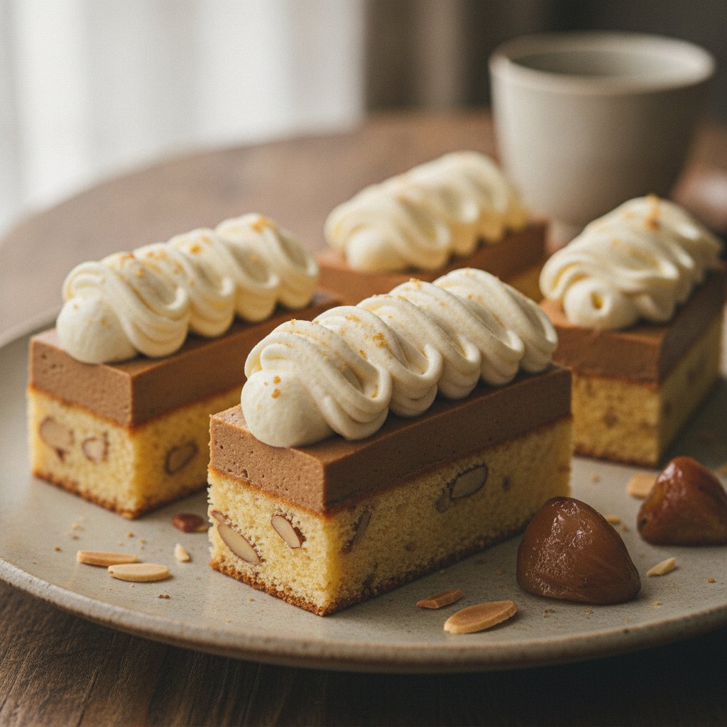 Chestnut Cream Bars