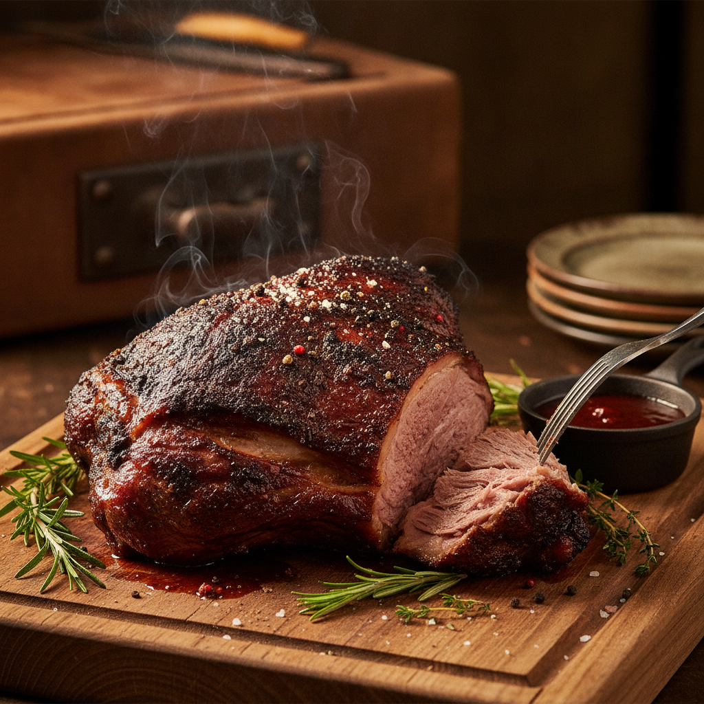 Smoked Lamb Shoulder