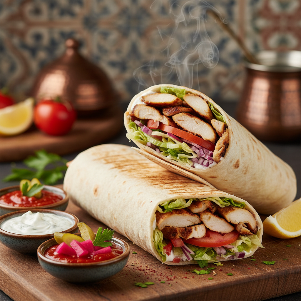 Tavuk Shawarma Durum