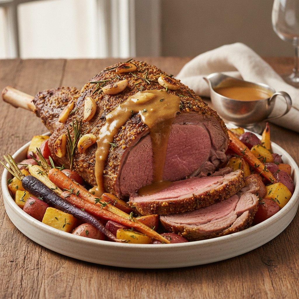 French Roast Leg of Lamb (Gluten-Free)