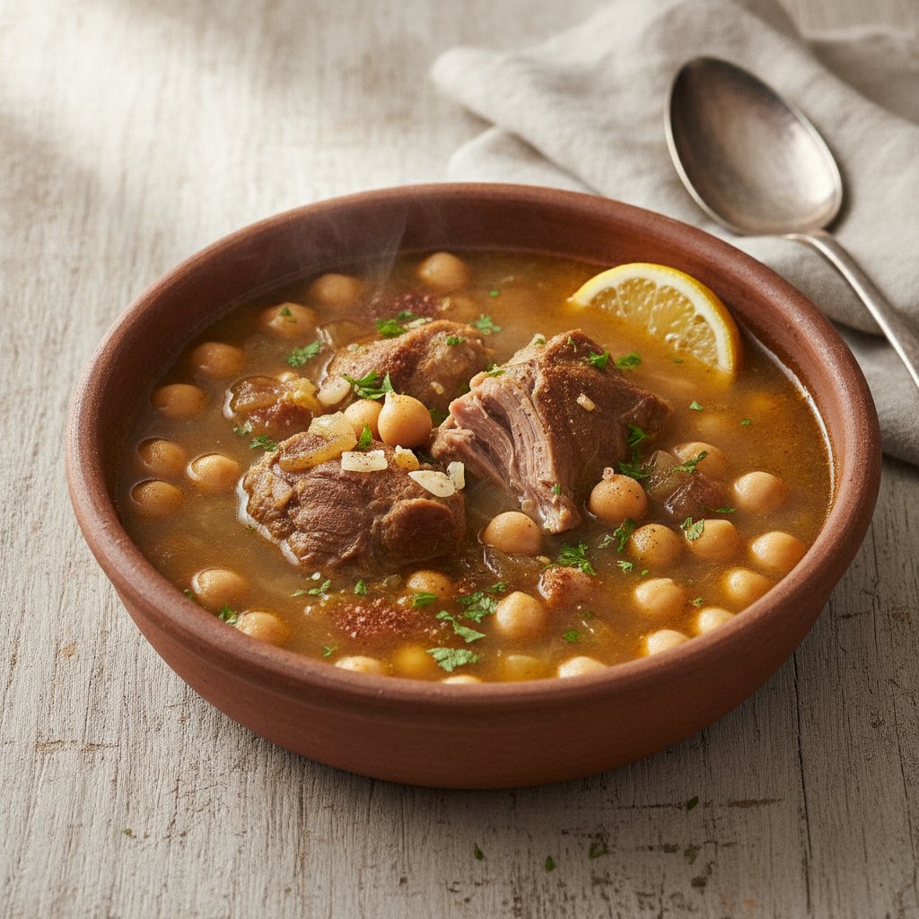 Lamb and Chickpea Soup (Gluten-Free)
