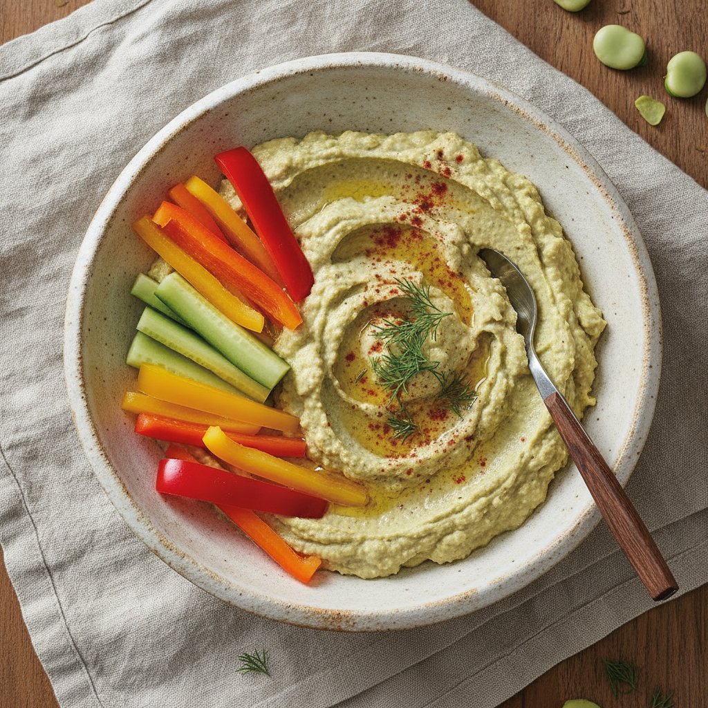Mashed Fava Bean Dip (GLP-1)