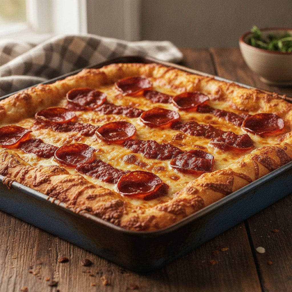 Detroit-style pizza