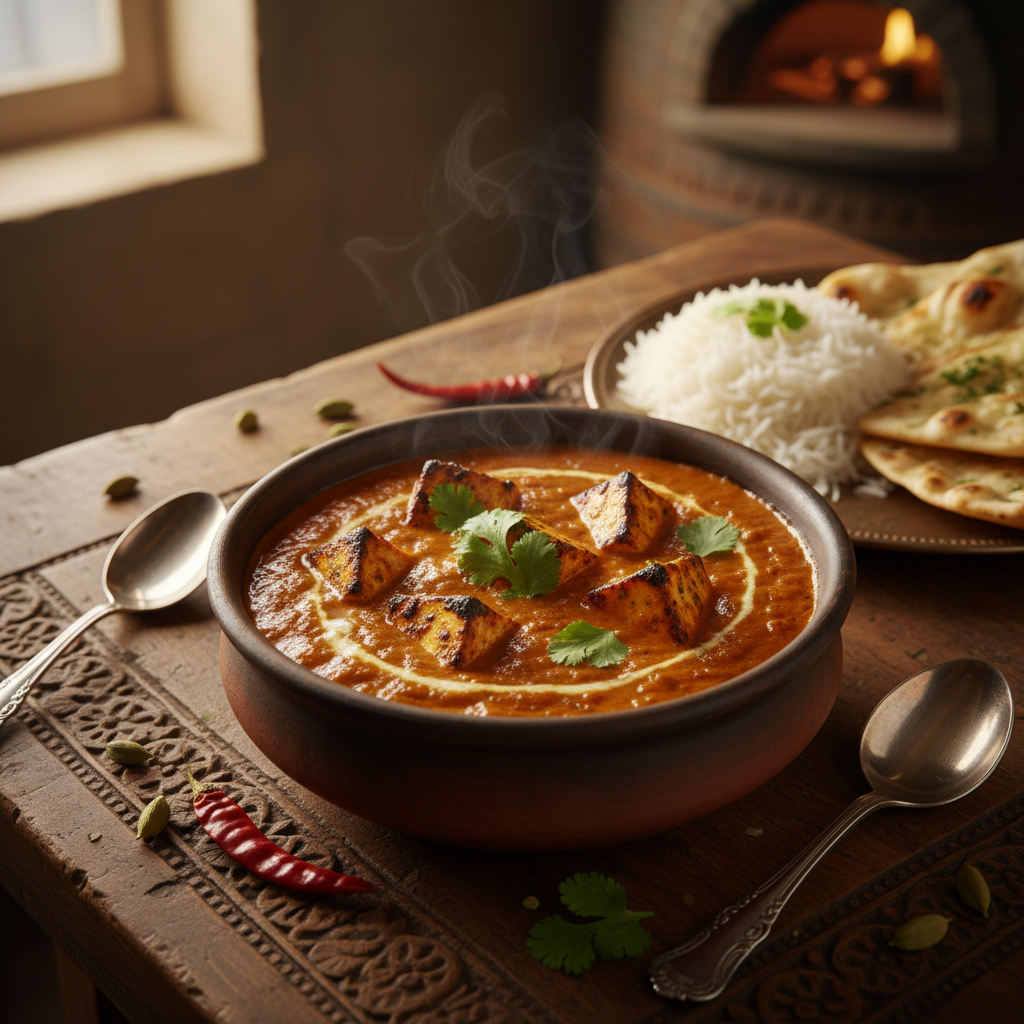 Creamy Tomato Cheese Curry — Paneer Tikka Masala