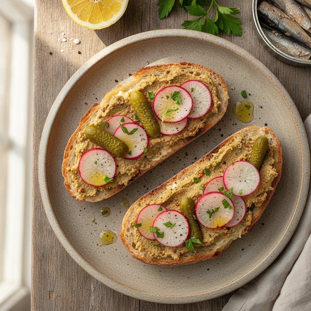 French Sardine Sandwich