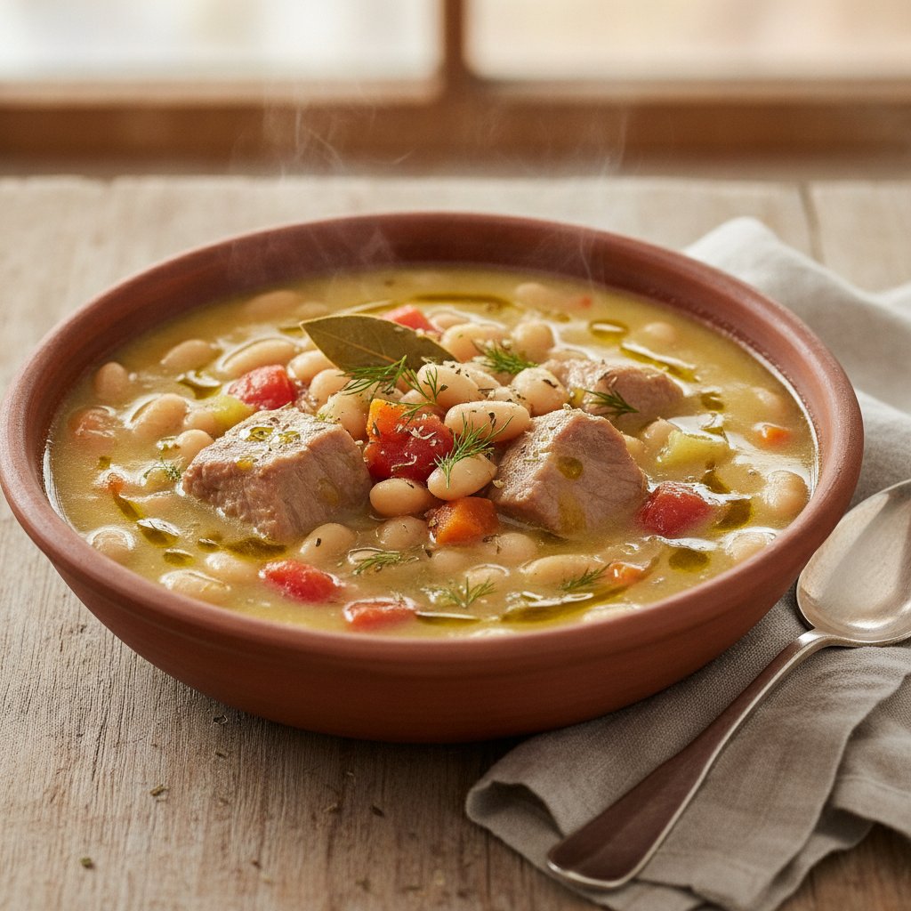 Pork and White Bean Soup