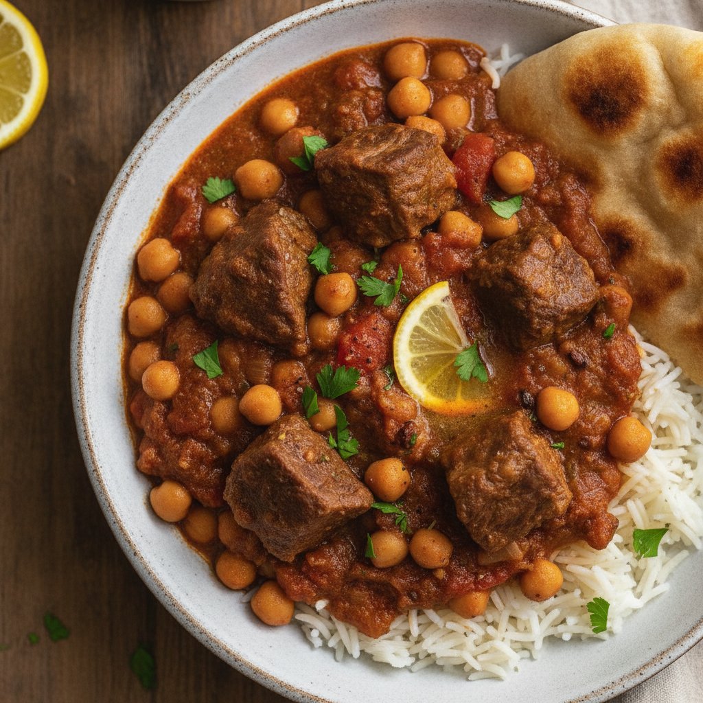 Beef and Chickpea Stew