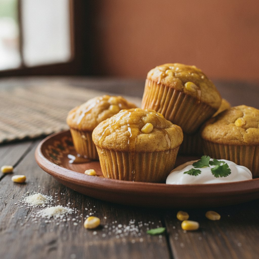 Mexican Sweet Corn Muffins