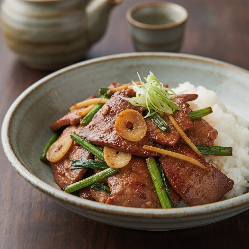 Garlic Chive Liver Stir Fry (Dairy-Free)