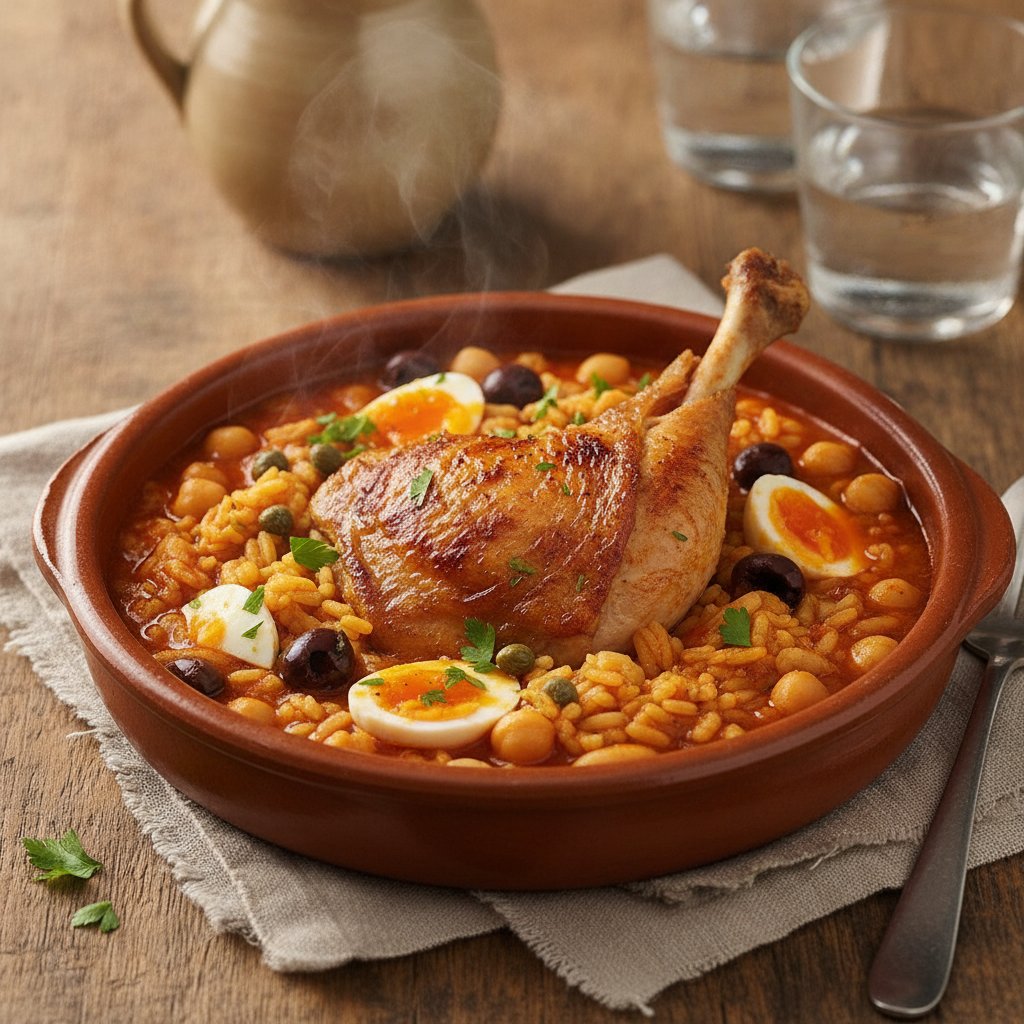 Spanish Chicken and Rice Stew (High-Protein)