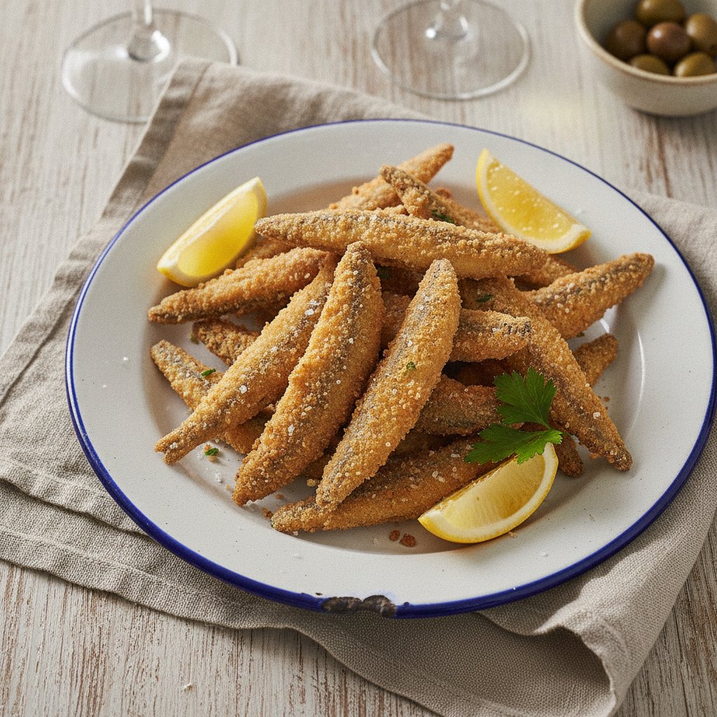 Fried Anchovies (Gluten-Free)