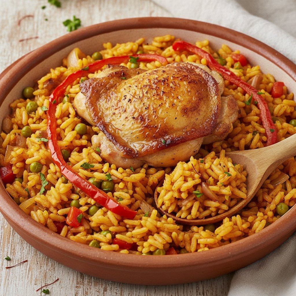 Chicken and Vegetable Rice Pot