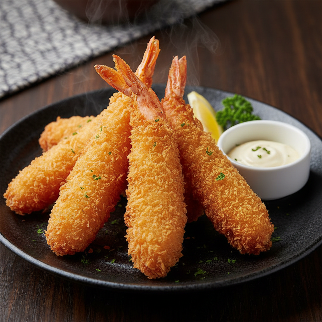 Crispy Panko Fried Shrimp — Ebi Fry