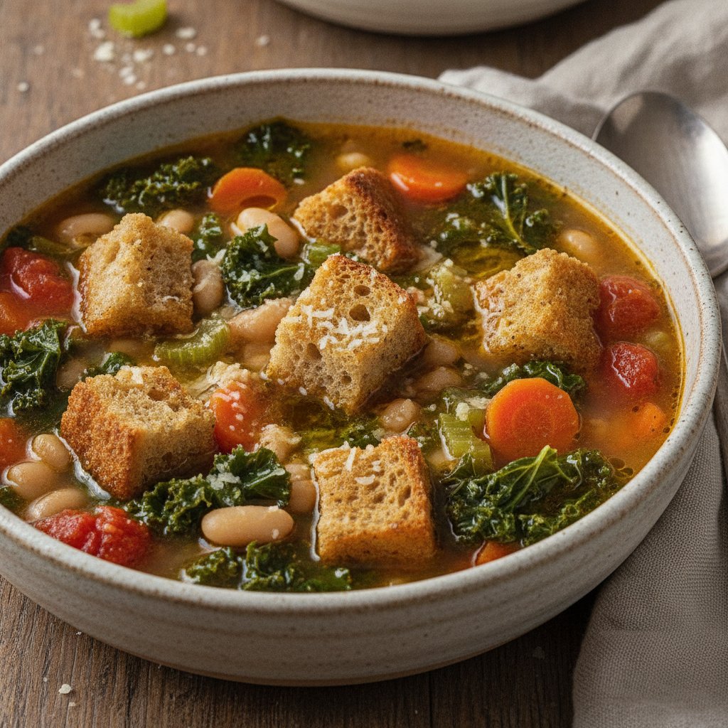 Tuscan Bread and Vegetable Soup (Gluten-Free)