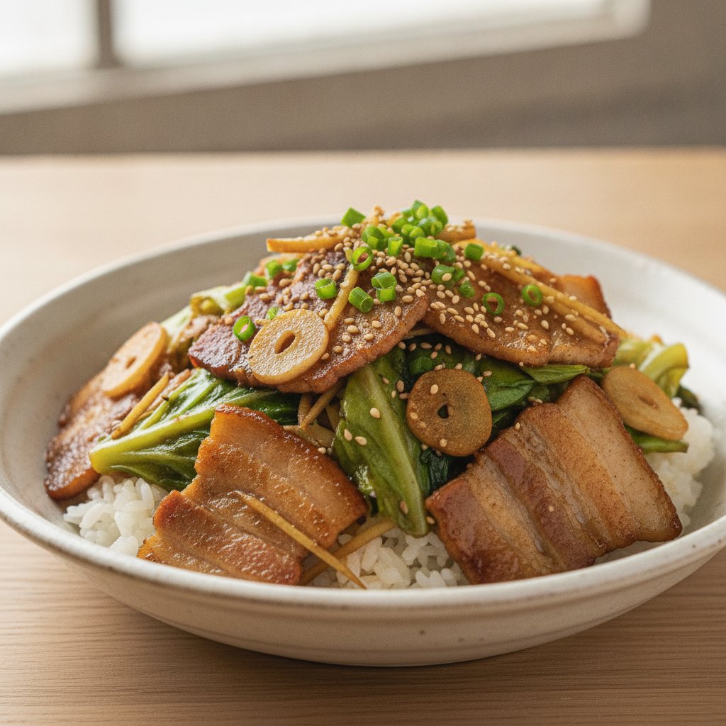 Pork Belly and Cabbage Stir Fry (Dairy-Free)