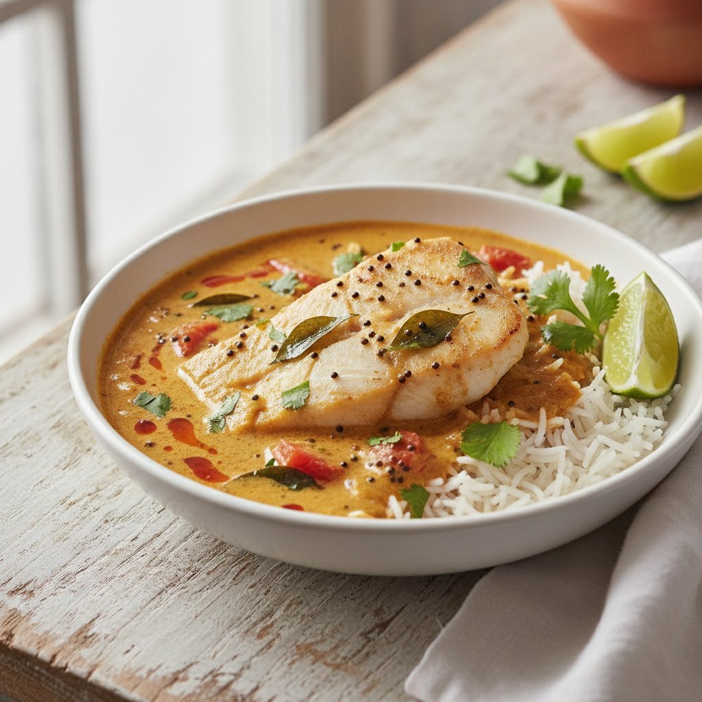 Coconut Fish Curry Bowl