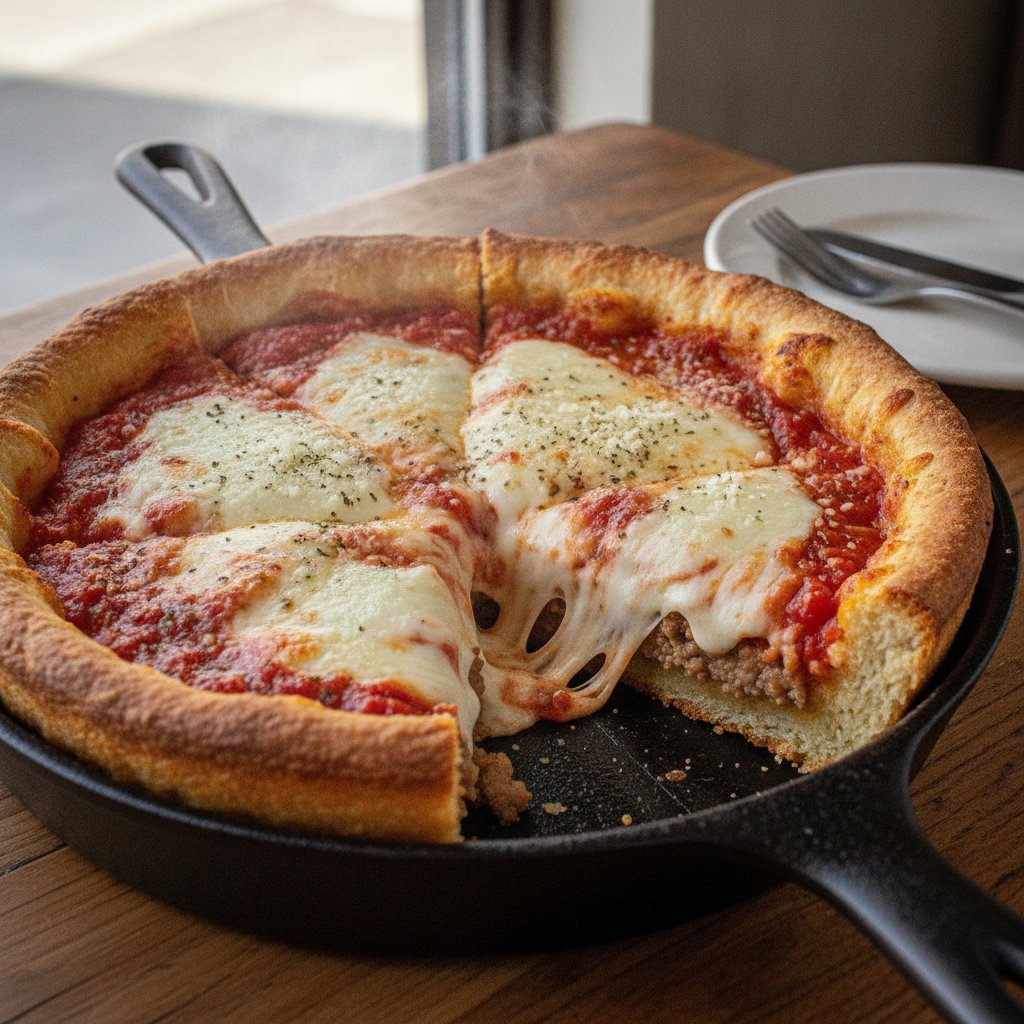 Chicago Deep-Dish Pizza (Gluten-Free)
