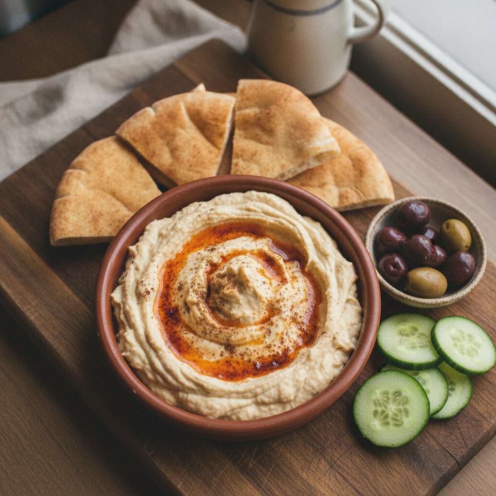 Whipped Chickpea Dip