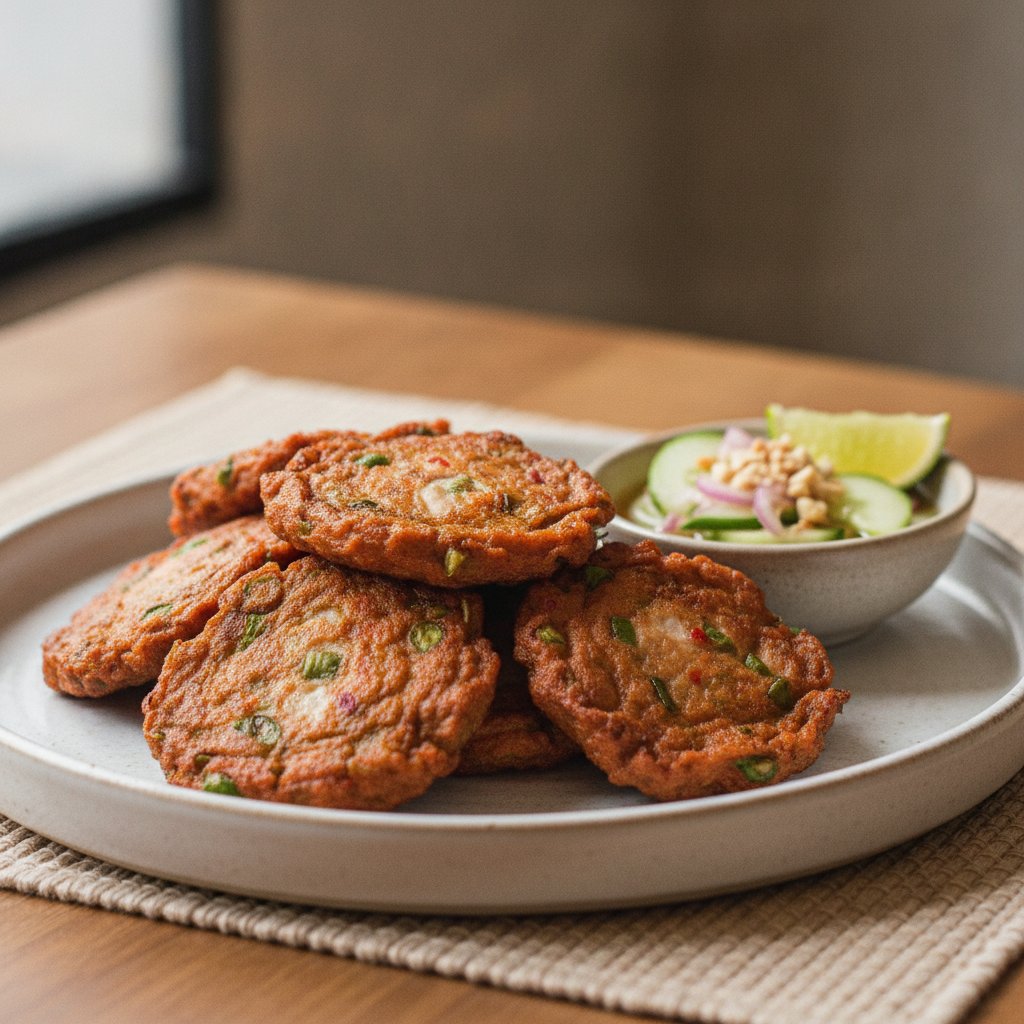 Fried Fish Cakes (High-Protein)