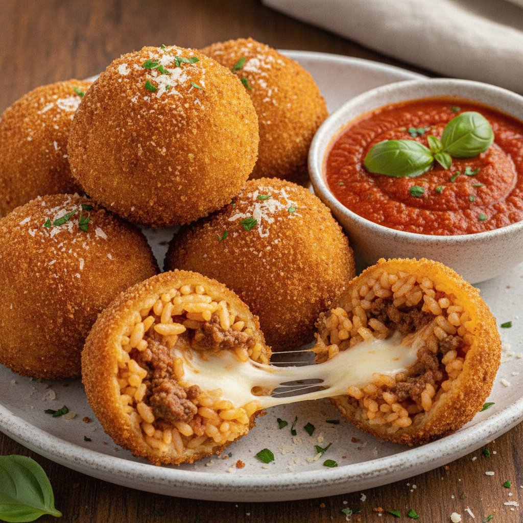 Stuffed Rice Balls