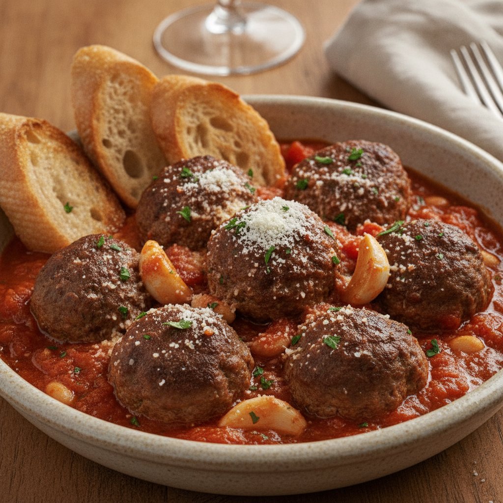 Meatballs in Tomato Sauce (High-Protein)