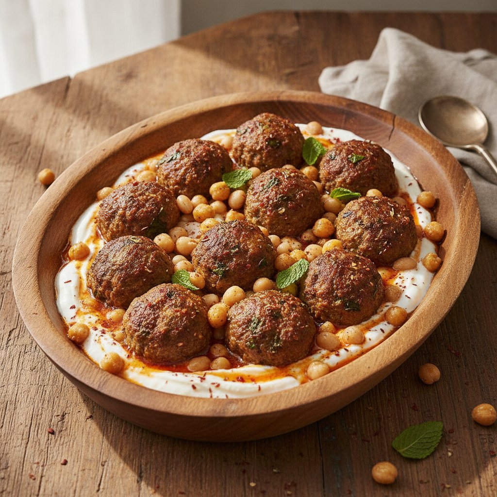 Spiced Lamb Meatball Board (High-Protein)
