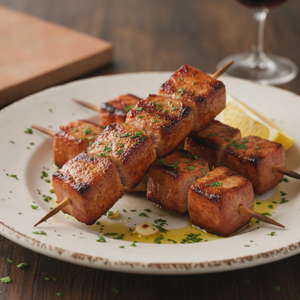 Grilled Pork Skewers