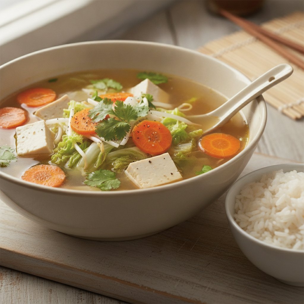 Vegetable and Tofu Soup