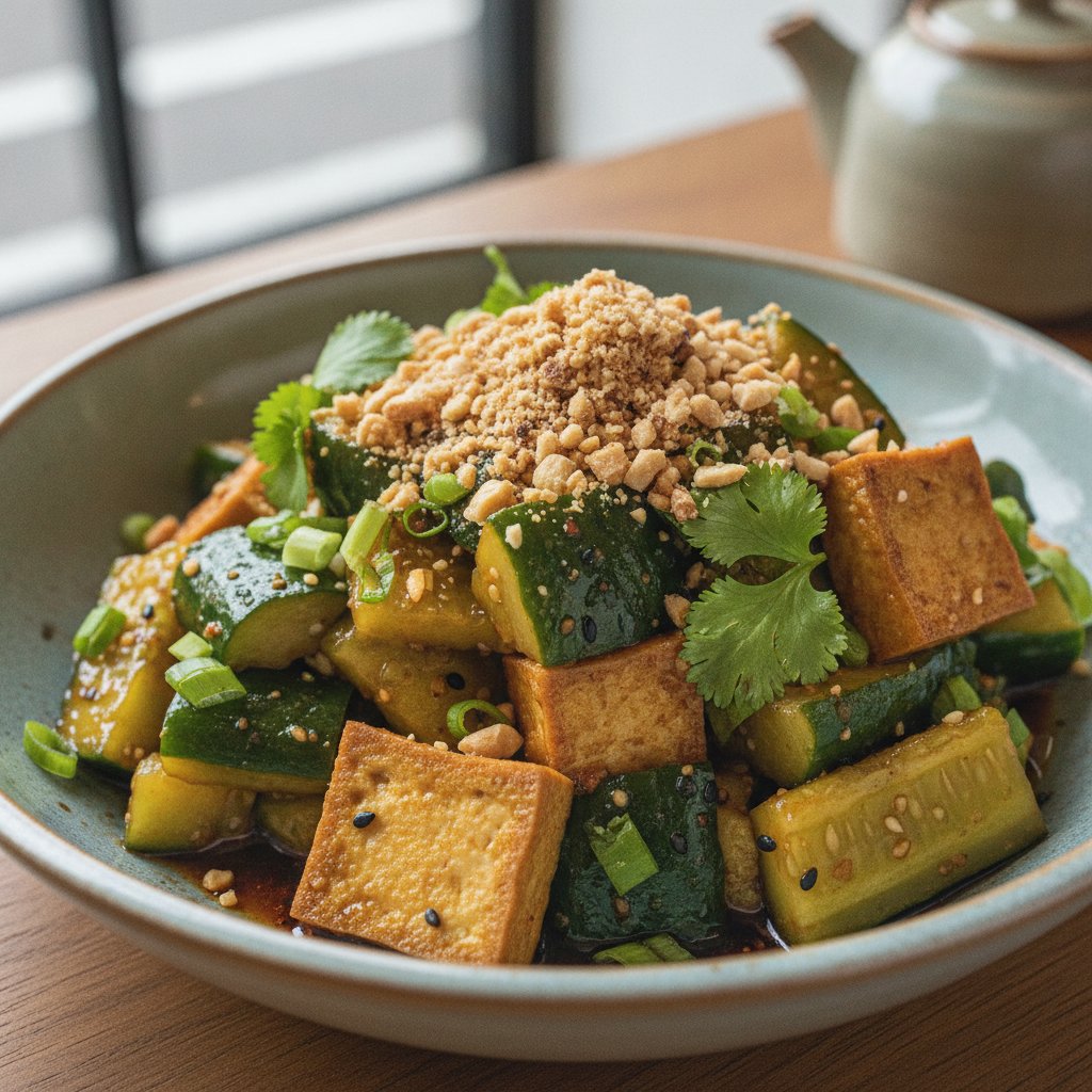 Smashed Cucumber Salad (GLP-1)