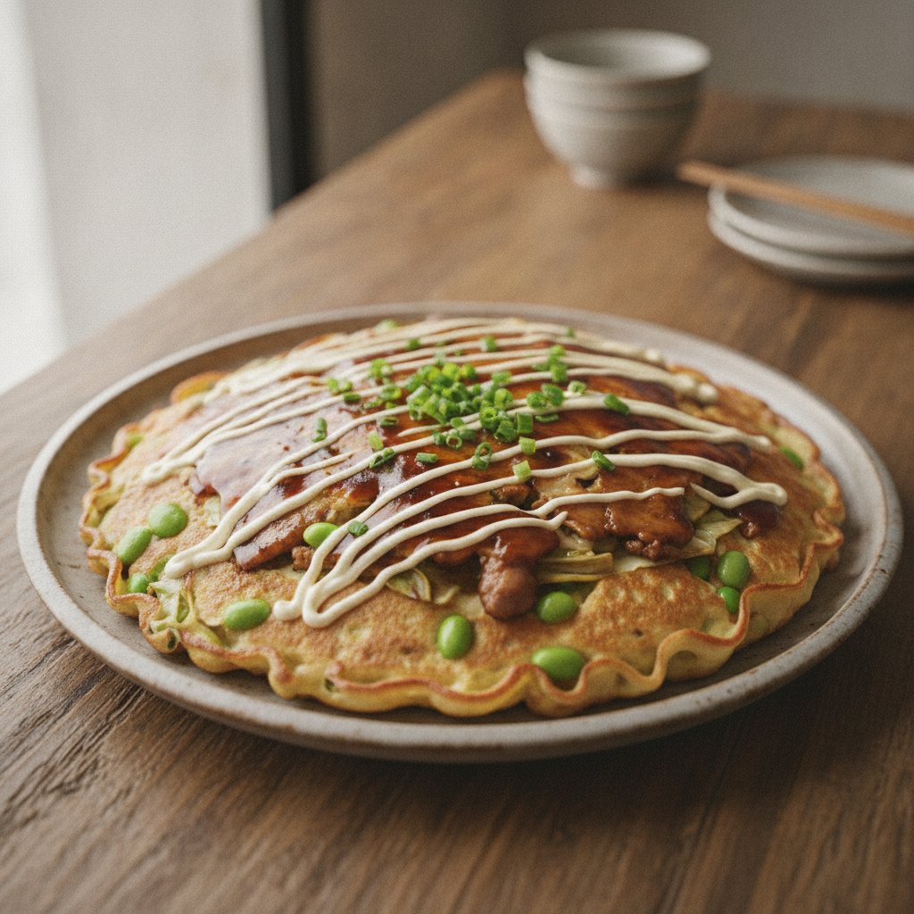 Egg and Vegetable Pancake (High-Protein)
