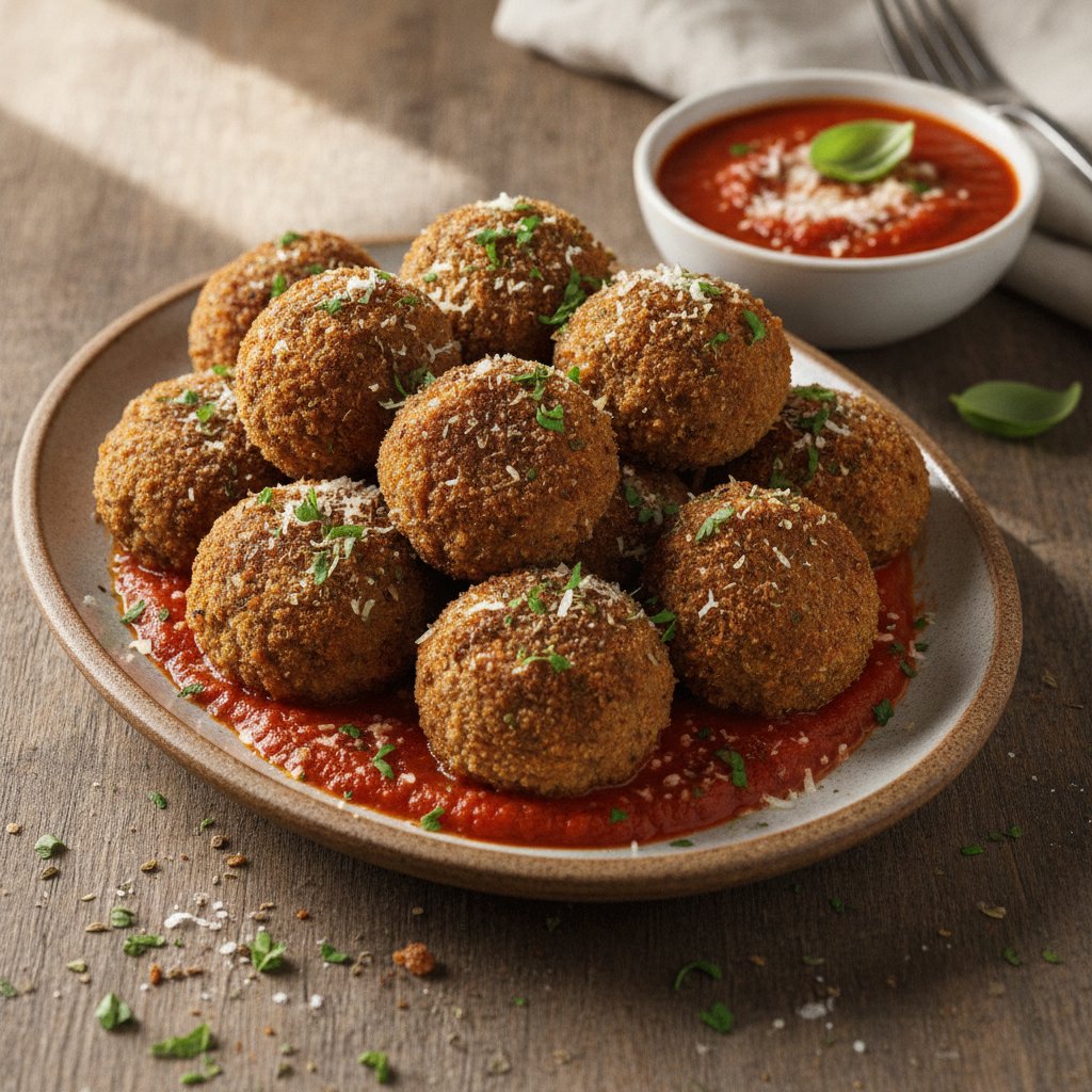 Fried Beef Meatballs