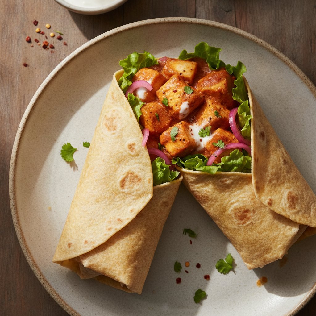 Butter Chicken Wrap